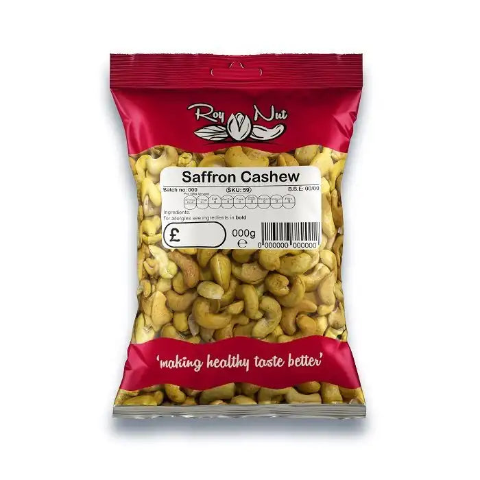 Roy Nut Saffron Roasted Cashews 180g