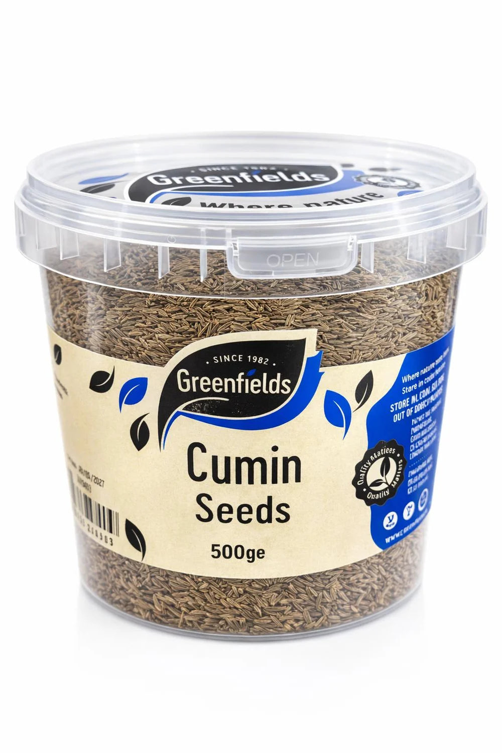 Greenfields Whole Cumin Seeds Spice 500g