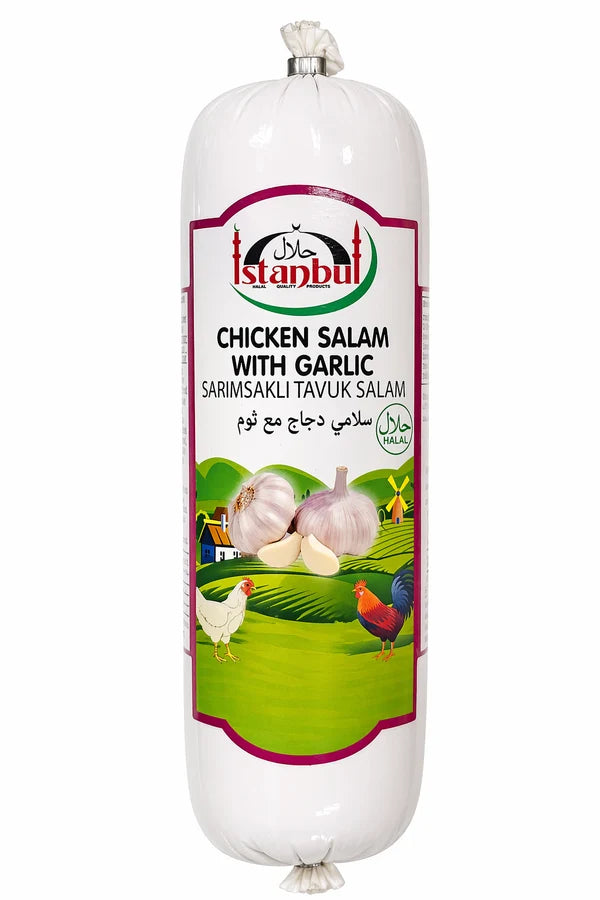 Istanbul Chicken Salami with Garlic 450g