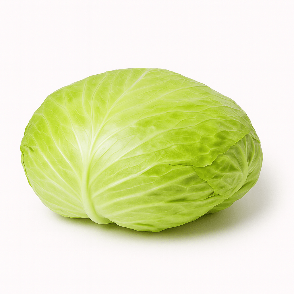 Fresh Turkish white cabbage whole head