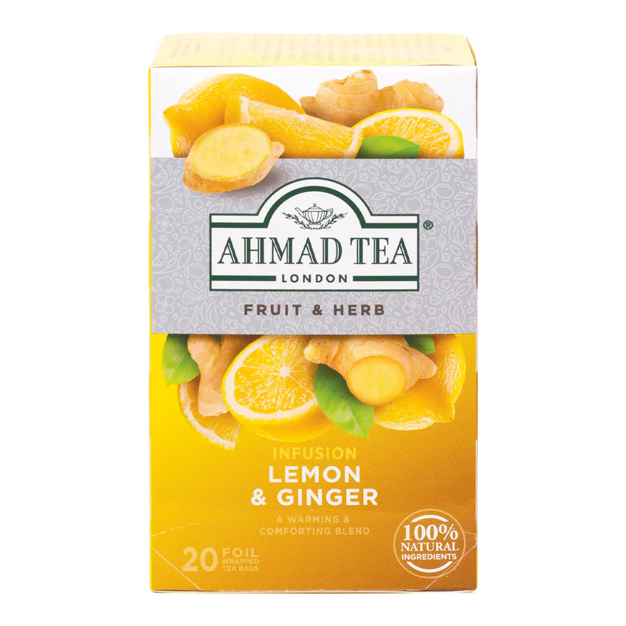 Ahmad Tea Lemon & Ginger 20 Bags