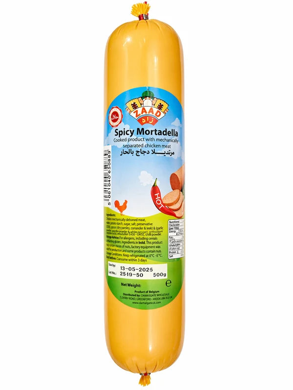 Zaad Spicy Chicken Mortadella 500g
