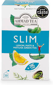 Ahmad Tea Slim Lemon Mate & Matcha Green 20 Bags - 24shopping.shop