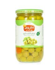 Al Ahalam Green Olives Halabi 700G - 24shopping.shop