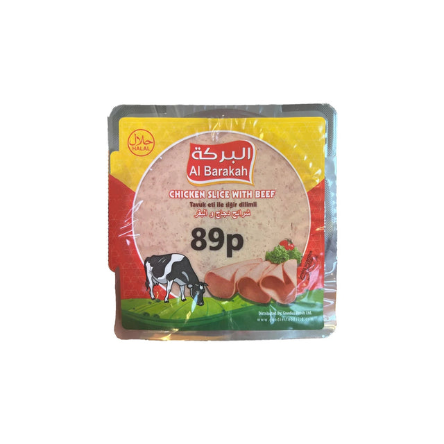 Al Barakah Chicken Slice With Beef Halal 200G - 24shopping.shop