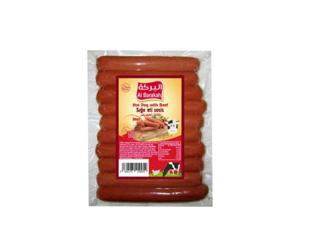 Al Barakah Hot Dog With Beef 400G - 24shopping.shop