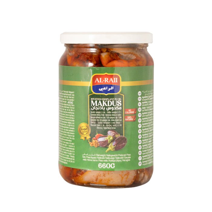 Al Raii Stuffed Eggplant Makdous 660g - 24shopping.shop