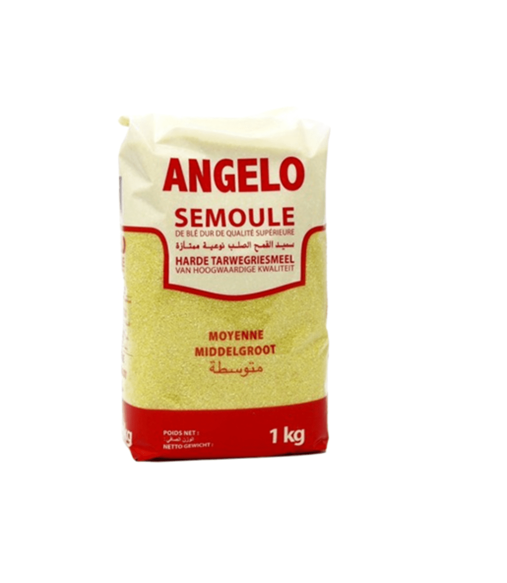 Angelo Semoule Moyenne – Medium Durum Wheat Semolina (1kg - 24shopping.shop