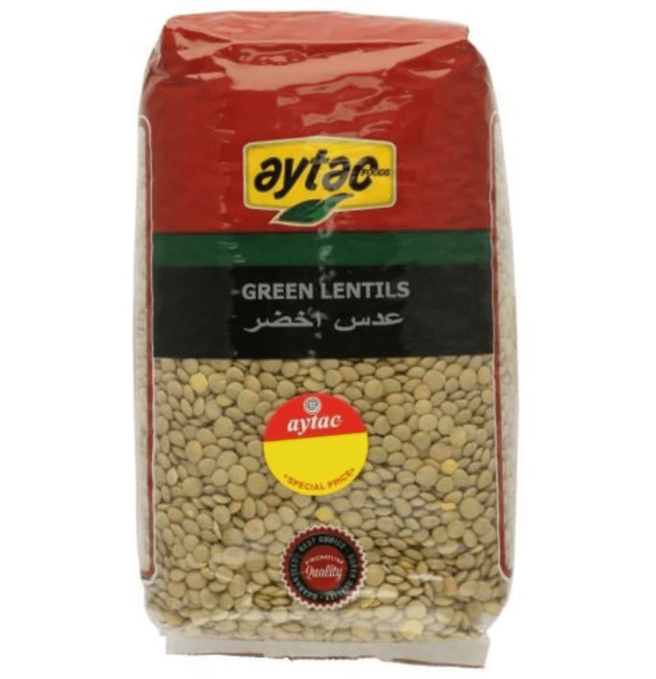 Aytac Green Lentils 1kg - 24shopping.shop