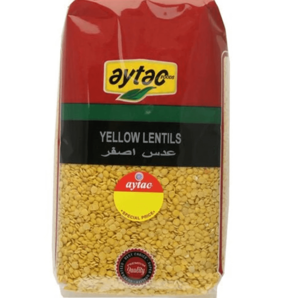 Aytac Yellow Lentils 1kg - 24shopping.shop