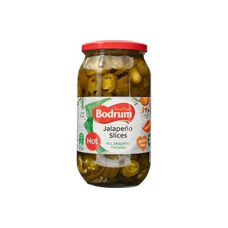 Bodrum Jalapeno Slices Hot 690g - 24shopping.shop