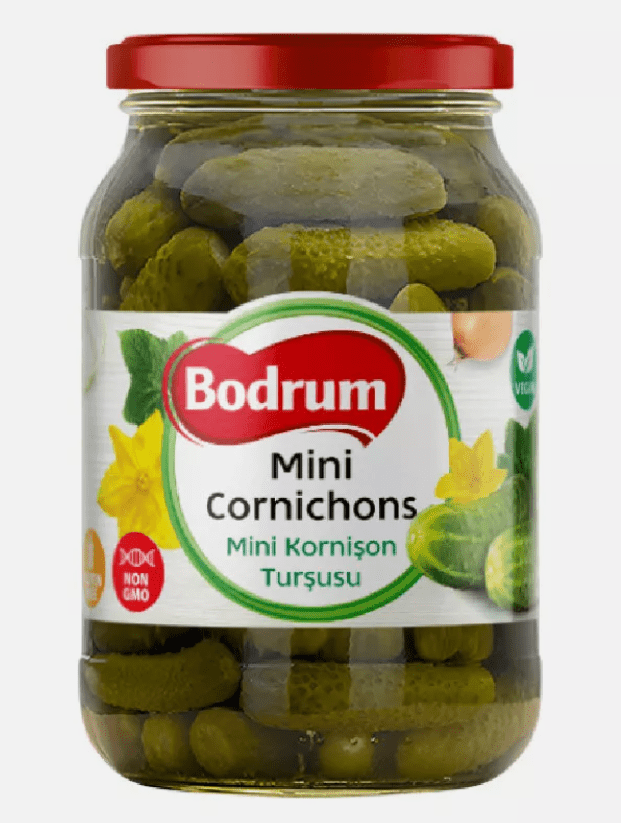 Bodrum Mini Cornichons 480g - 24shopping.shop