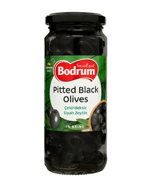 Bodrum Pitted Black Olives 330g - 24shopping.shop