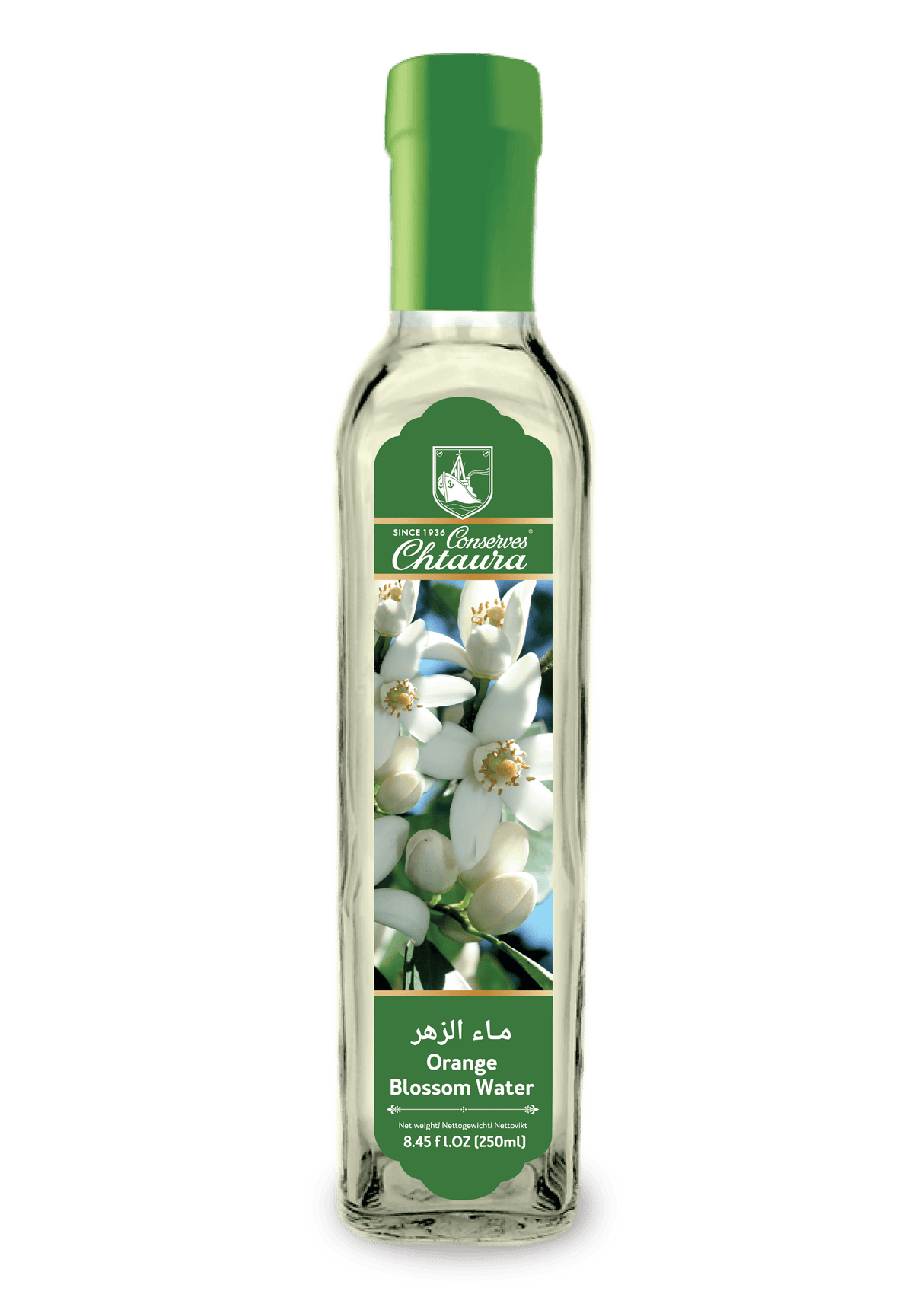 Chtaura Conserves Orange Blossom Water 250ML - 24shopping.shop