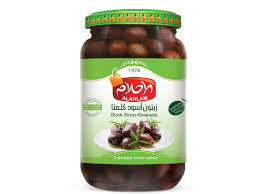 Al Ahalam Black Olives Kalamata 1.3Kg- 24shopping.shop