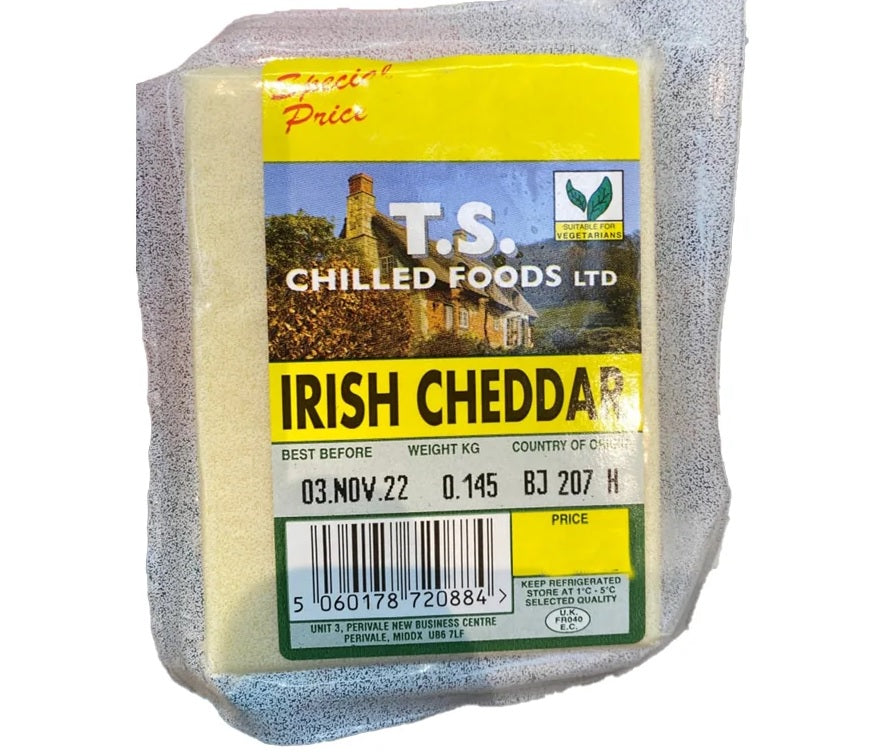 TS Chilled Foods Irish Cheddar 145g- 24shopping.shop