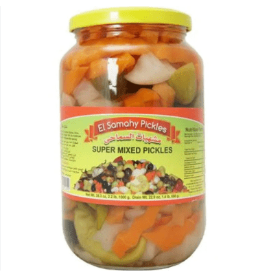 ELSAMAHY PICKLES SUPER MIXED PICKLES 650G - 24shopping.shop