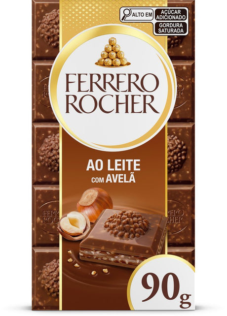 Ferrero Rocher Original Milk Chocolate Bar 90G - 24shopping.shop