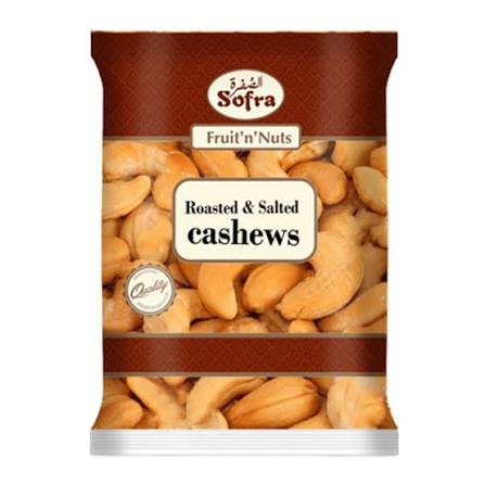 Sofra Roasted & Salted Cashews 450g