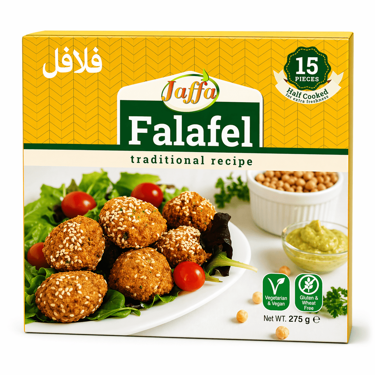 JAFFA FROZEN FALAFEL (HALF COOKED) 250g - 24shopping.shop