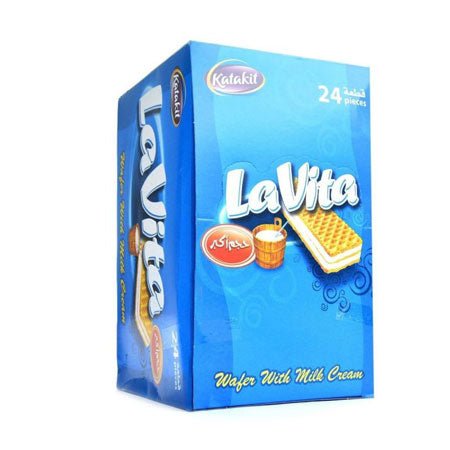 Lavita Milk Cream Wafer box 24Pcs - 24shopping.shop