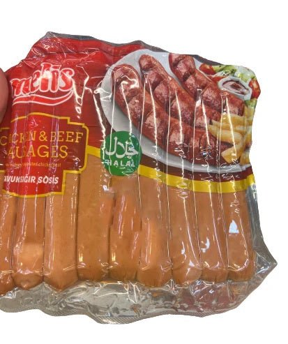 Melis Chicken & Beef Sausages 500g - 24shopping.shop