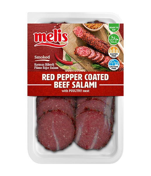 Melis Red Pepper Coated Beef Salami 80g - 24shopping.shop