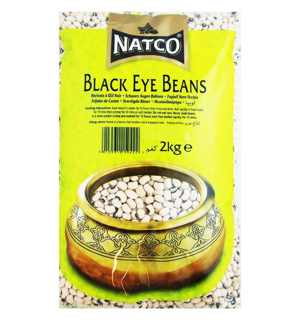 Natco Black Eye Beans 2KG - 24shopping.shop