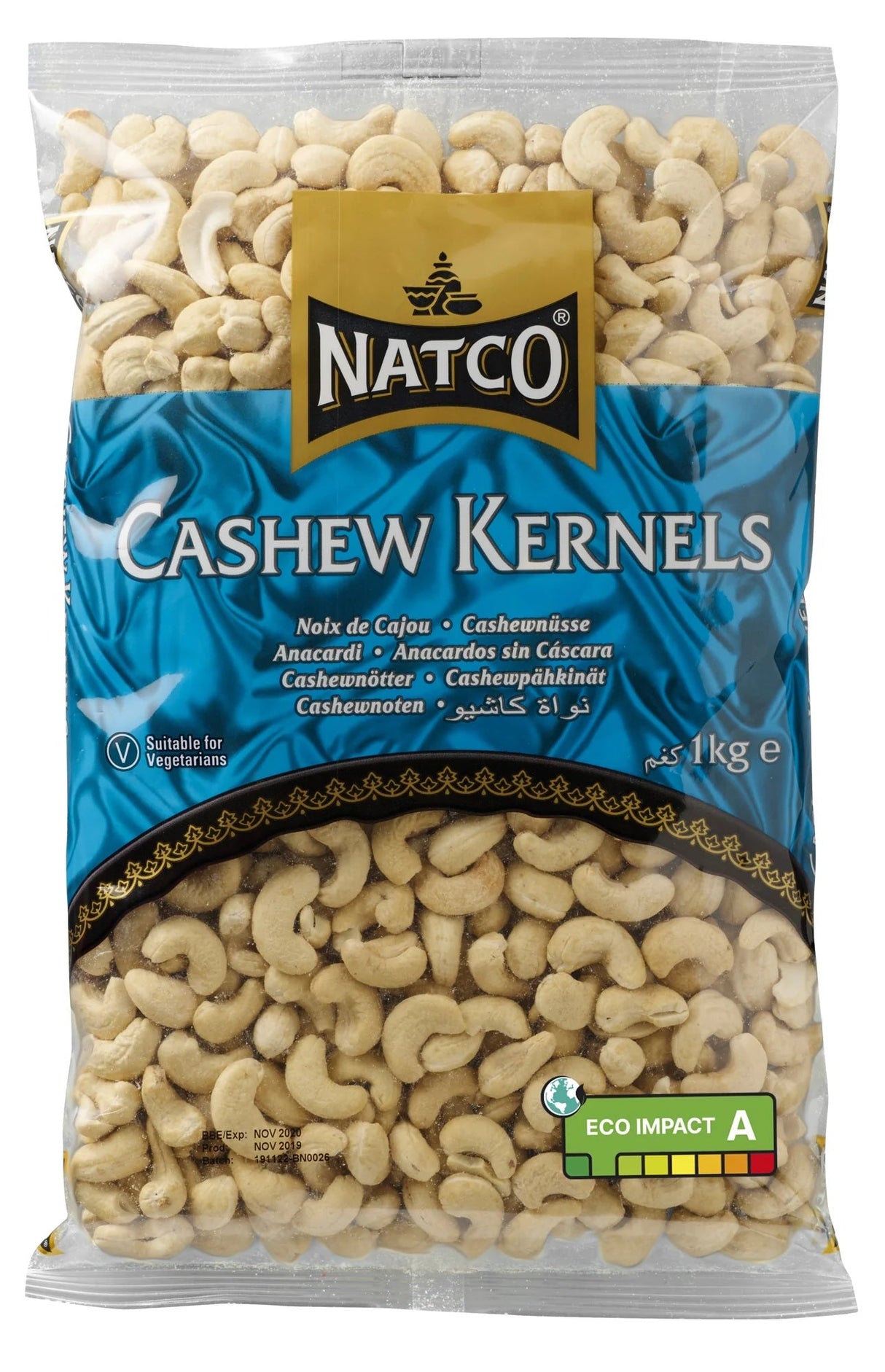 Natco Cashew Kernels 1Kg - 24shopping.shop