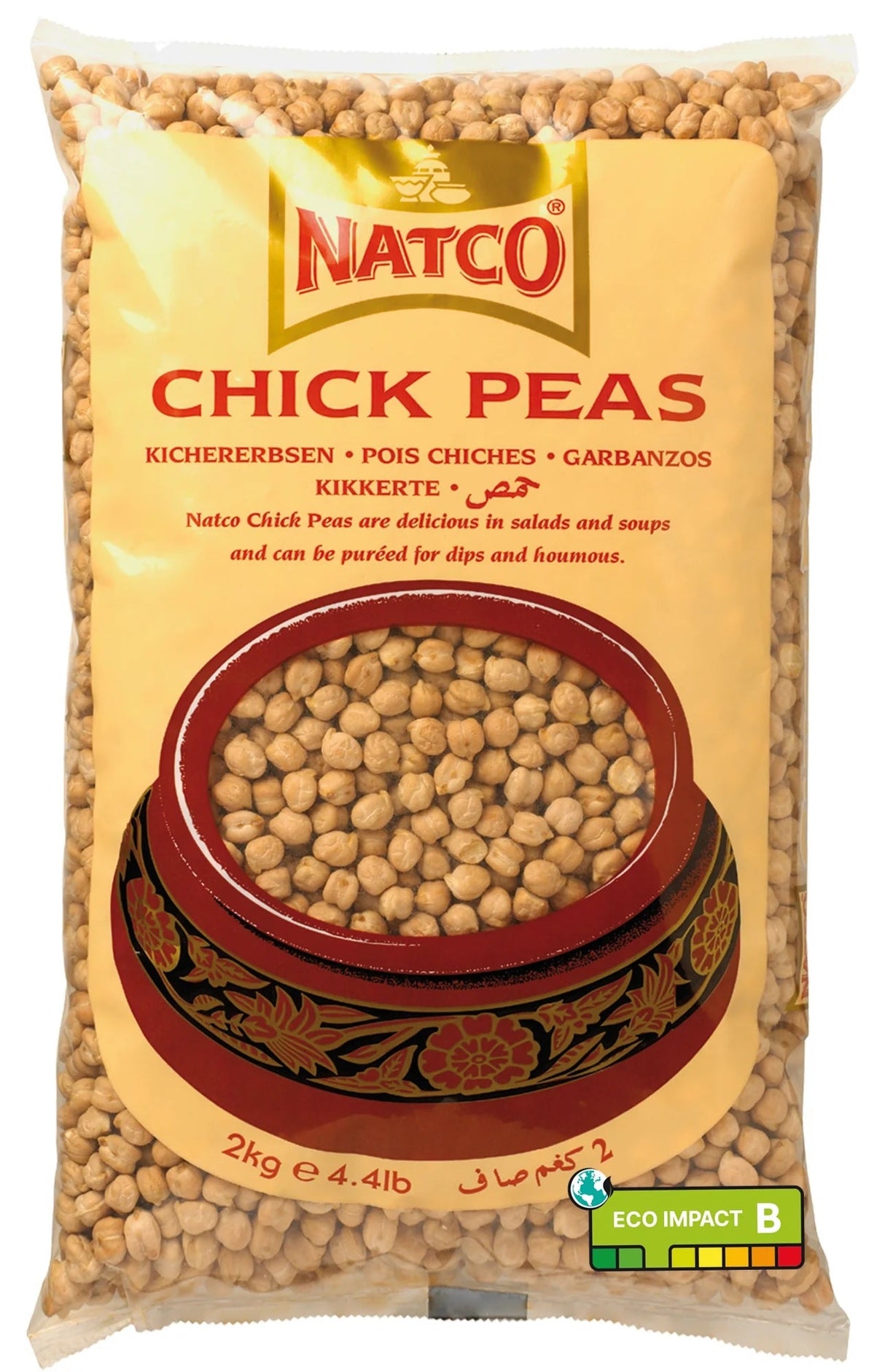 Natco chickpeas 2kg - 24shopping.shop