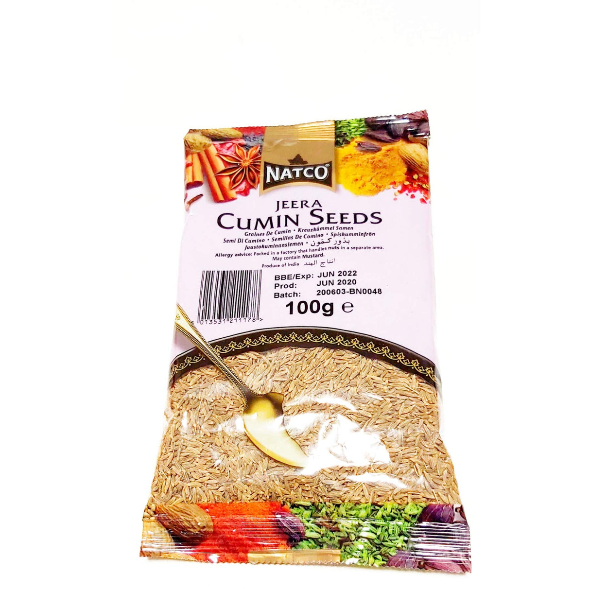 Natco Cumin Seeds 100g Bag - 24shopping.shop