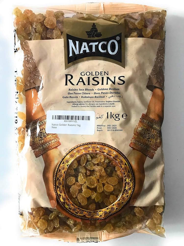 Natco Golden Raisins 1Kg - 24shopping.shop