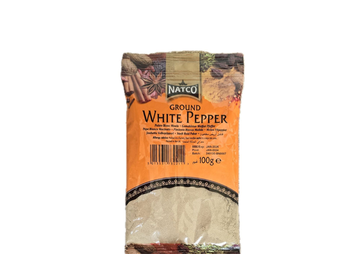 Natco Ground White Pepper 100g - 24shopping.shop