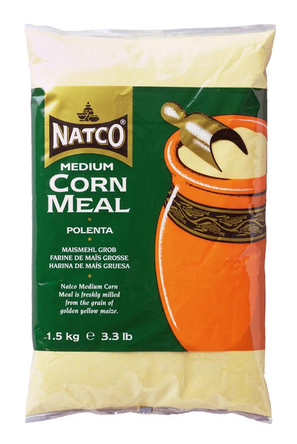 Natco medium cornmeal 1.5kg - 24shopping.shop