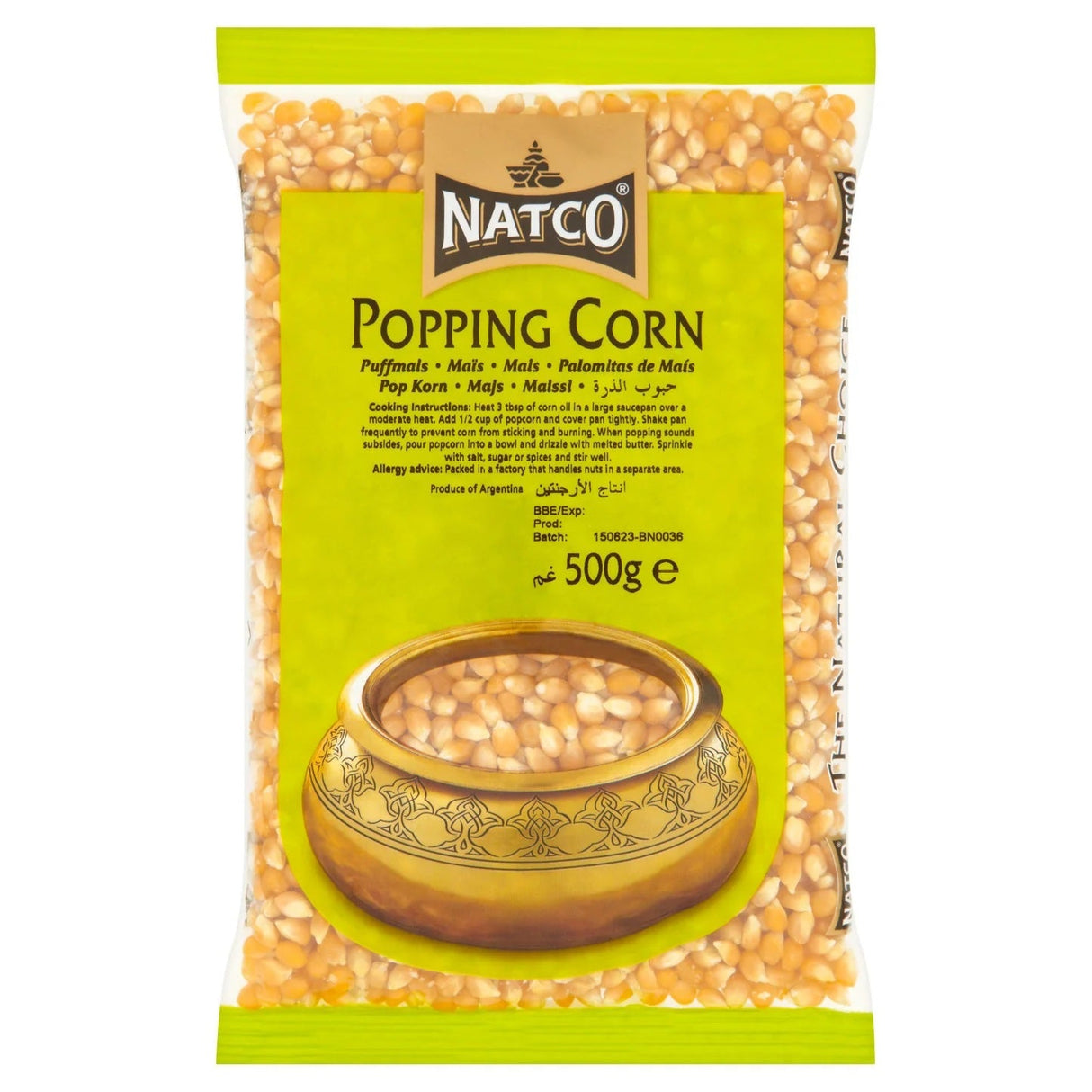 Natco Popping Corn 500g - 24shopping.shop