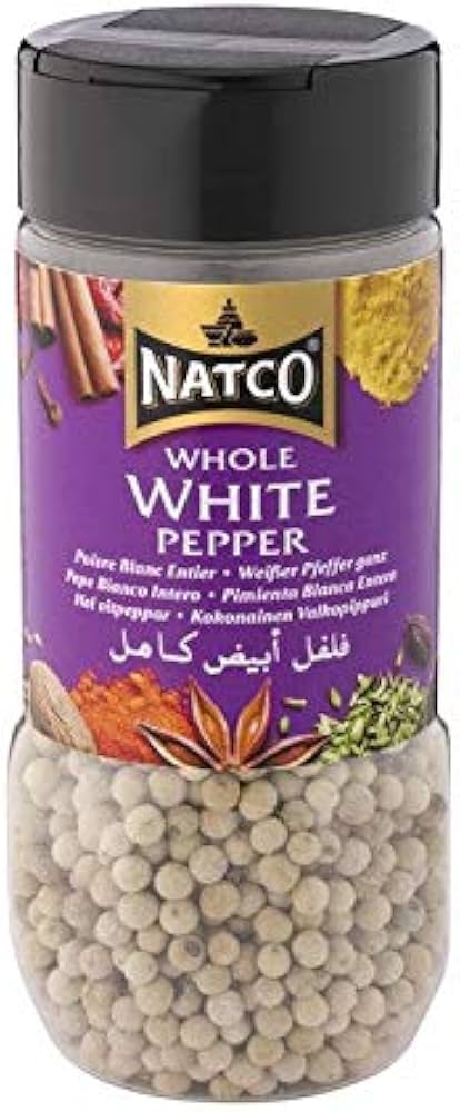 Natco Whole White Pepper 100g - 24shopping.shop