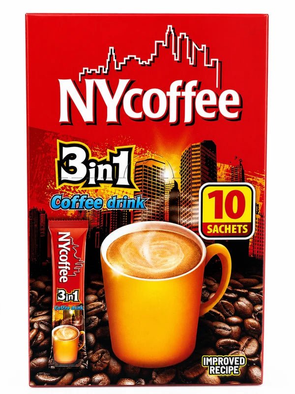 NYcoffee 3in1 Instant Coffee 10 Sachets - 24shopping.shop