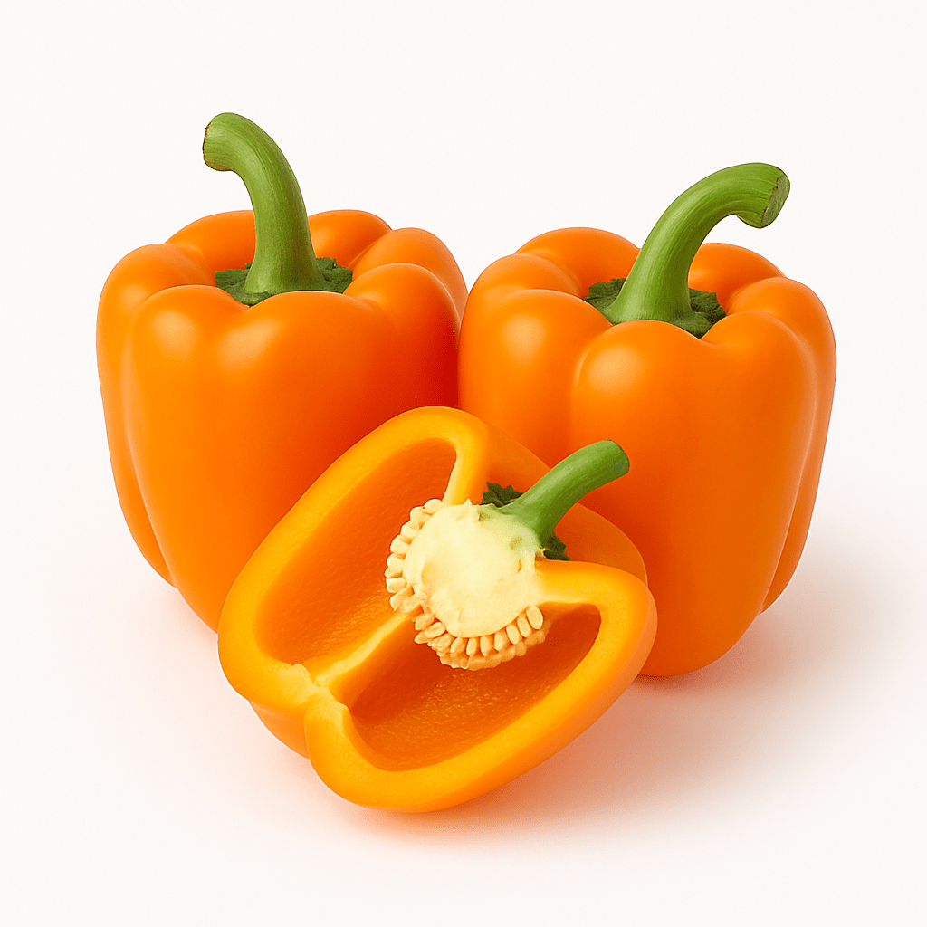 Orange Bell Peppers Each - 24shopping.shop