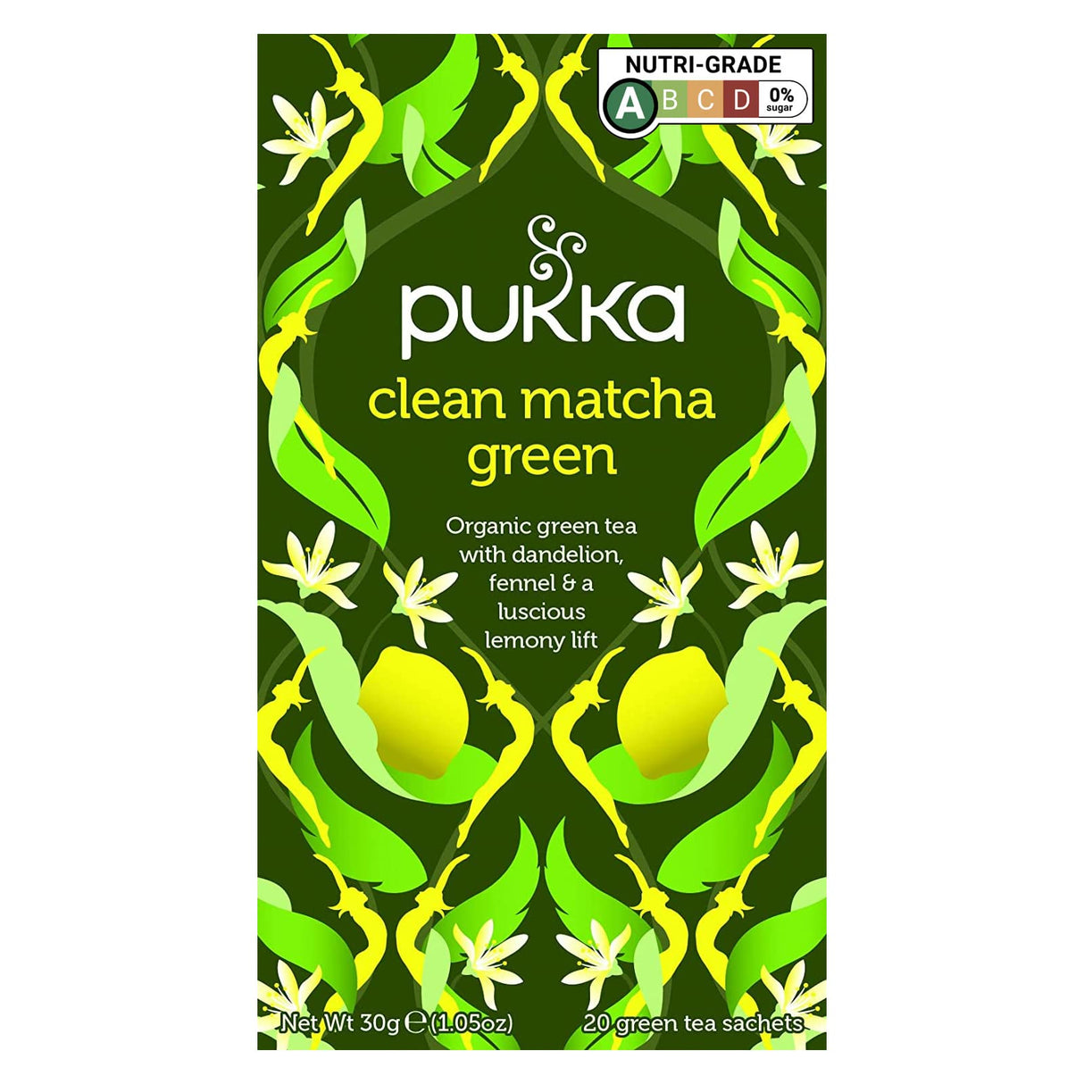 Pukka Clean Matcha Green 20 Bags - 24shopping.shop