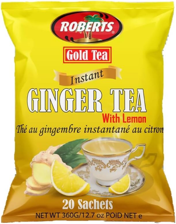 Roberts Gold Tea Ginger Tea 20 Bags - 24shopping.shop