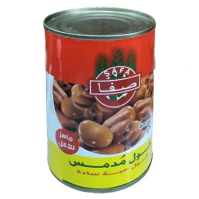Safa Food Plain Fava Beans 400g - 24shopping.shop