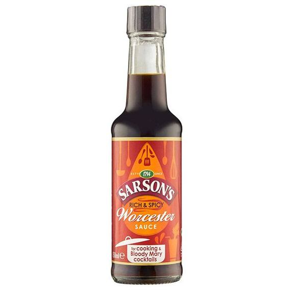 Sarson's Rich & Spicy Worcester Sauce 150ml - 24shopping.shop