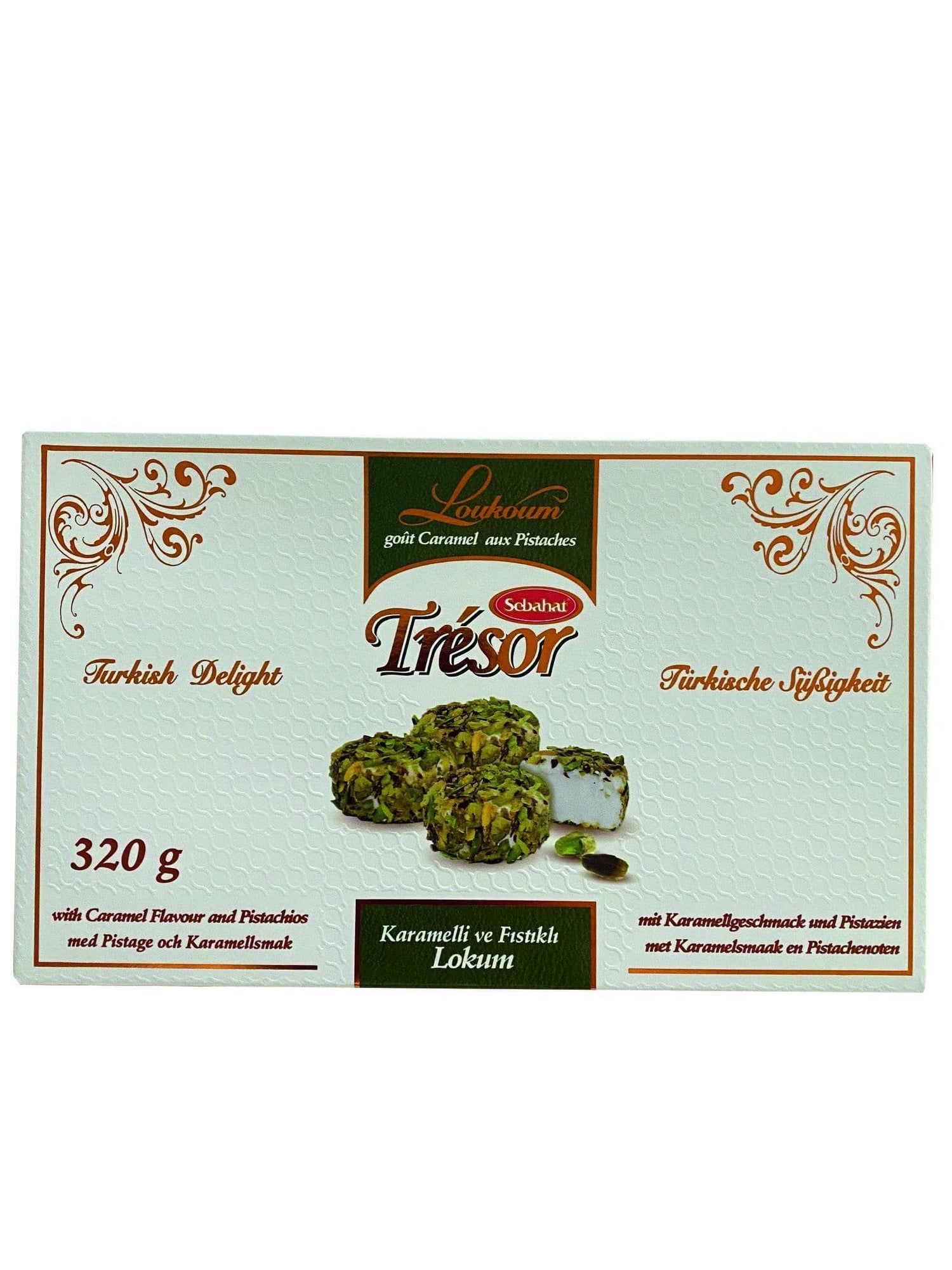 Sebahat Tresor Pistachio Lokum 320g - 24shopping.shop