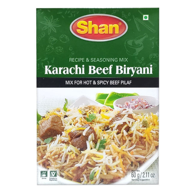 Shan Karachi Beef Biryani 60G - 24shopping.shop