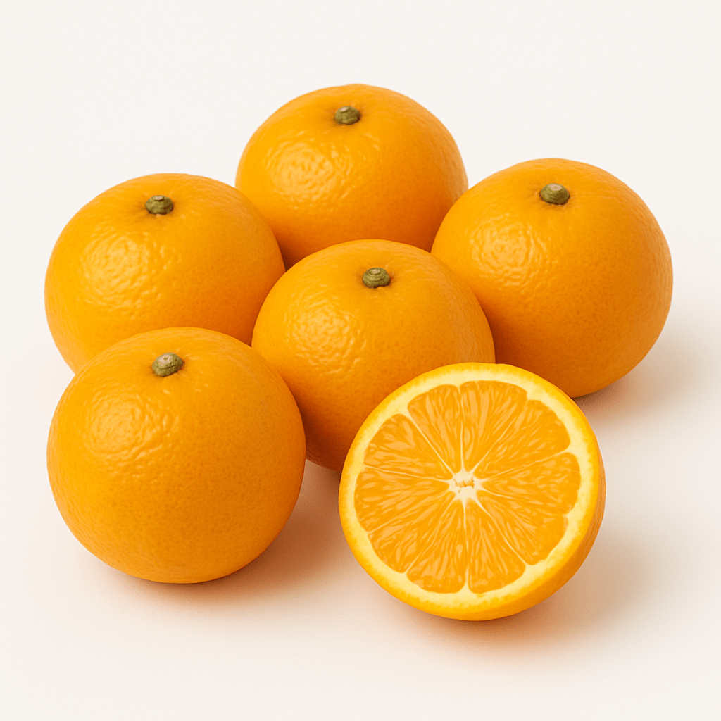 Small orange 6 Pieces - 24shopping.shop