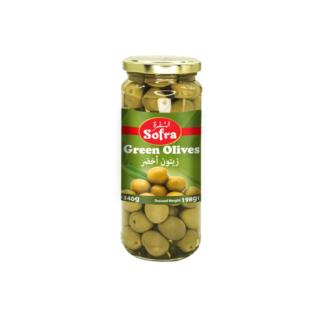 Sofra Whole Green Olives 330g - 24shopping.shop