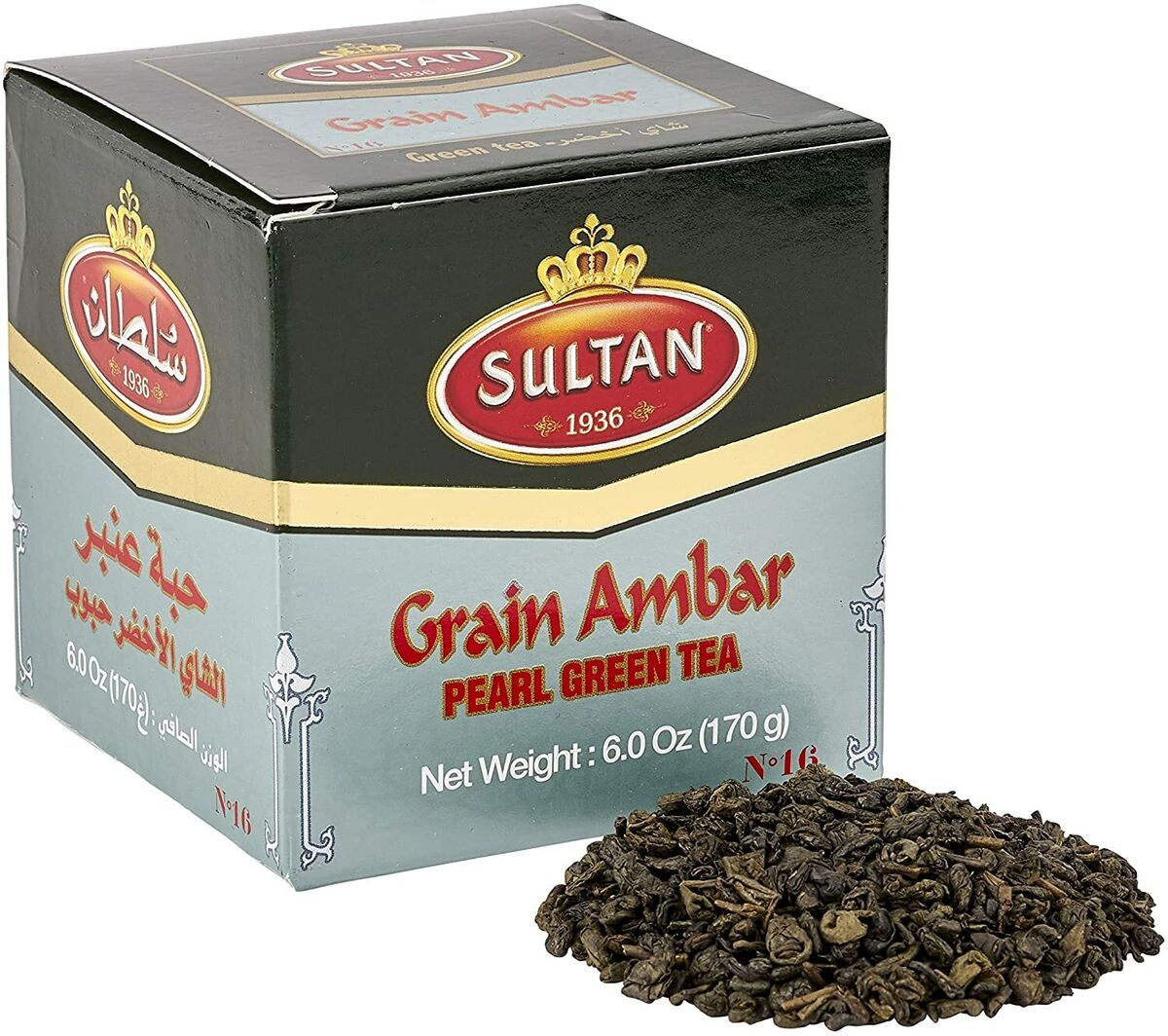 Sultan Amabr Green Tea 170G - 24shopping.shop