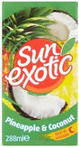 Sun exotic pineapple & coconut juice 288ml - 24shopping.shop