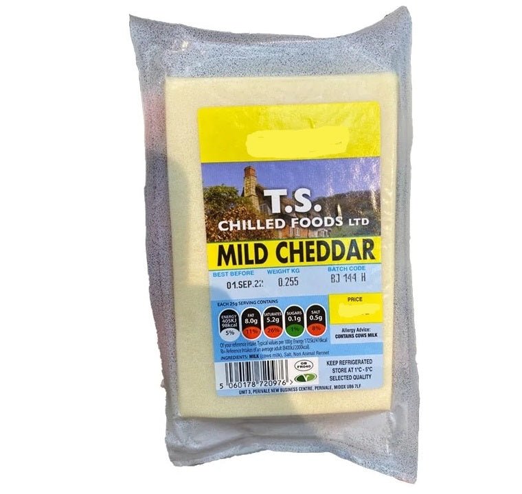 Ts Chilled Foods Mild Cheddar 255g - 24shopping.shop