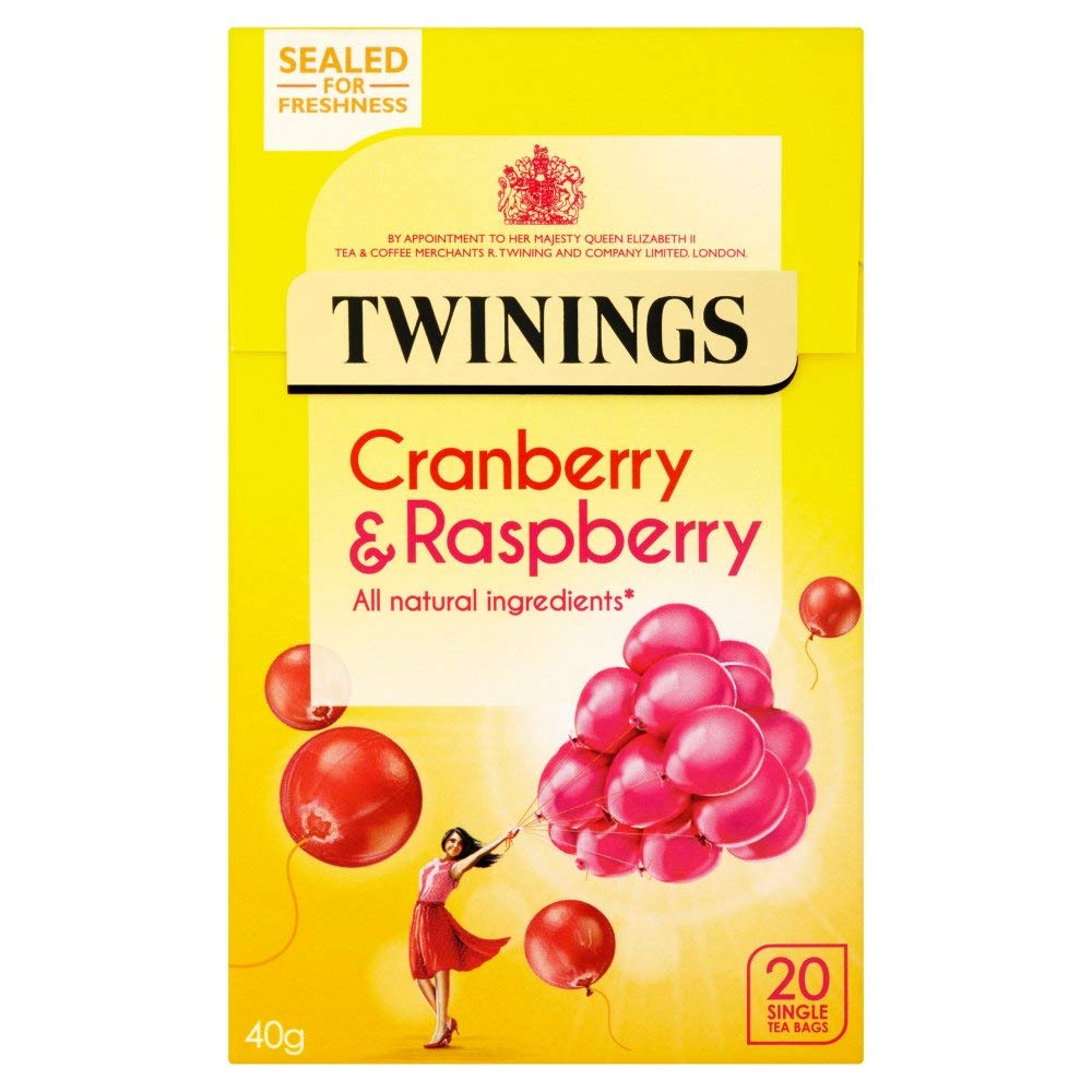 Twinings Cranberry Raspberry Tea 20 Bags - 24shopping.shop